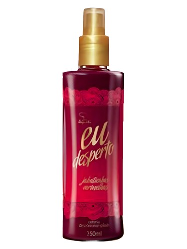 Eu Desperto Jabuticabas Vermelhas Jequiti pro ženy 