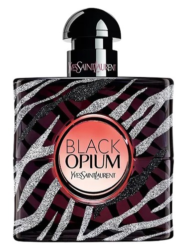 タピオカ⭐︎ Yves Saint Laurent ブラック Black Opium Zebra Collector Yves Saint Laurent perfume - a