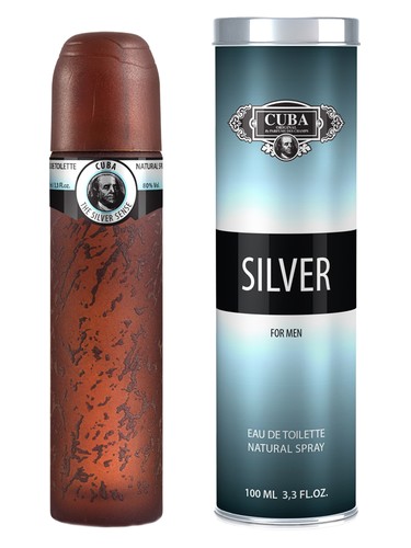 perfume Cuba Silver Cuba Paris 男性用