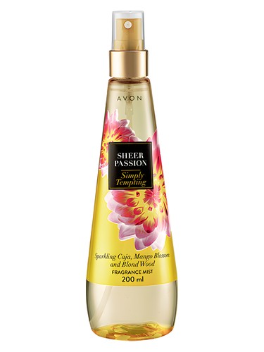 Sheer Passion Simply Tempting Avon pro ženy