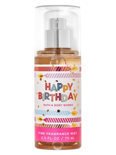 Happy Birthday Frosted Vanilla Bath & Body Works perfume