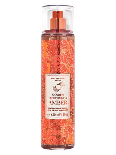 perfume Golden Clementine &amp; Amber Bath &amp; Body Works pro ženy 