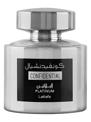 Confidential Platinum Lattafa Perfumes pro muže