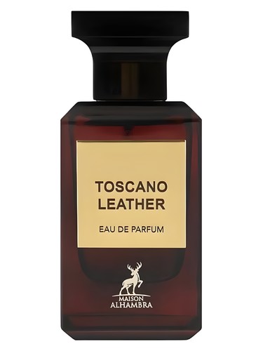 Toscano leather EDP Perfume By Maison Alhambra 80 ML /2.7 Oz