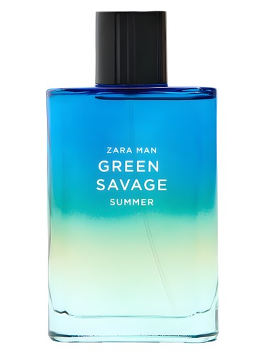 Zara Man Green Savage Summer Zara 古龙水- 一款2024年新的男用香水