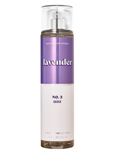 No.3 Lavender Bath & Body Works perfume - a new