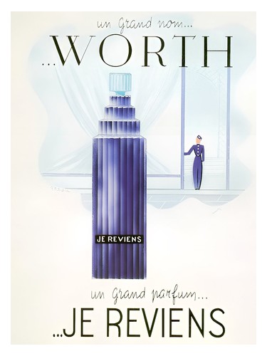 Je Reviens Worth perfume - a fragrance for women and men 1929