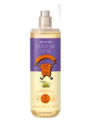 Cuide-se Bem Bob Esponja O Boticário pro ženy a muže