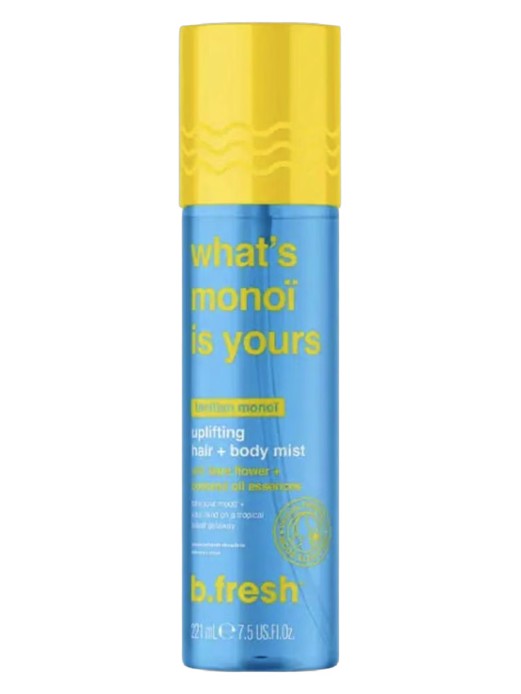 b.fresh what's monoï is yours uplifting hair + body mist