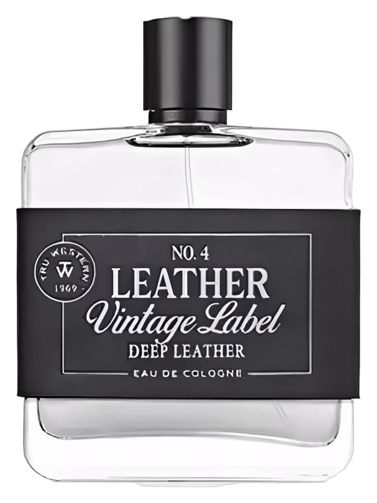 Tru Western Leather Vintage Label Deep Leather No. 4