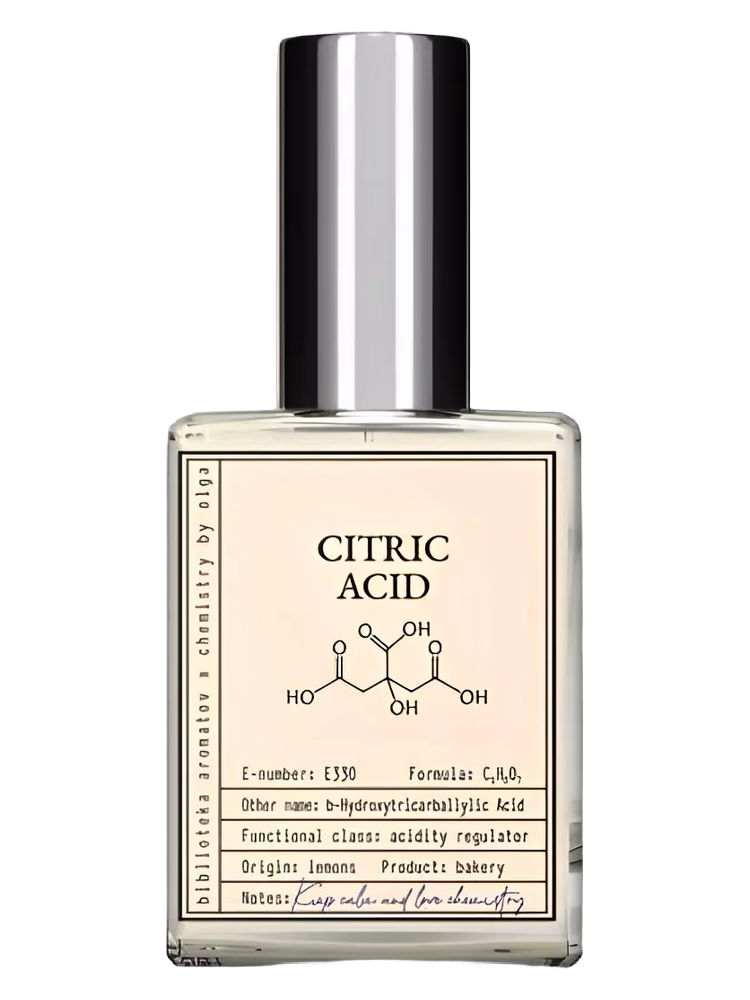 biblioteka aromatov Citric Acid (Лимонная кислота E330)
