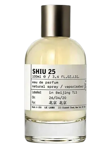 Shiu 25 Le Labo perfume - a new fragrance for women and men 2026