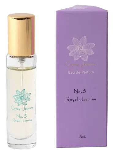 No.3 Royal Jasmine Crazy Jasmine perfume - a new fragrance for