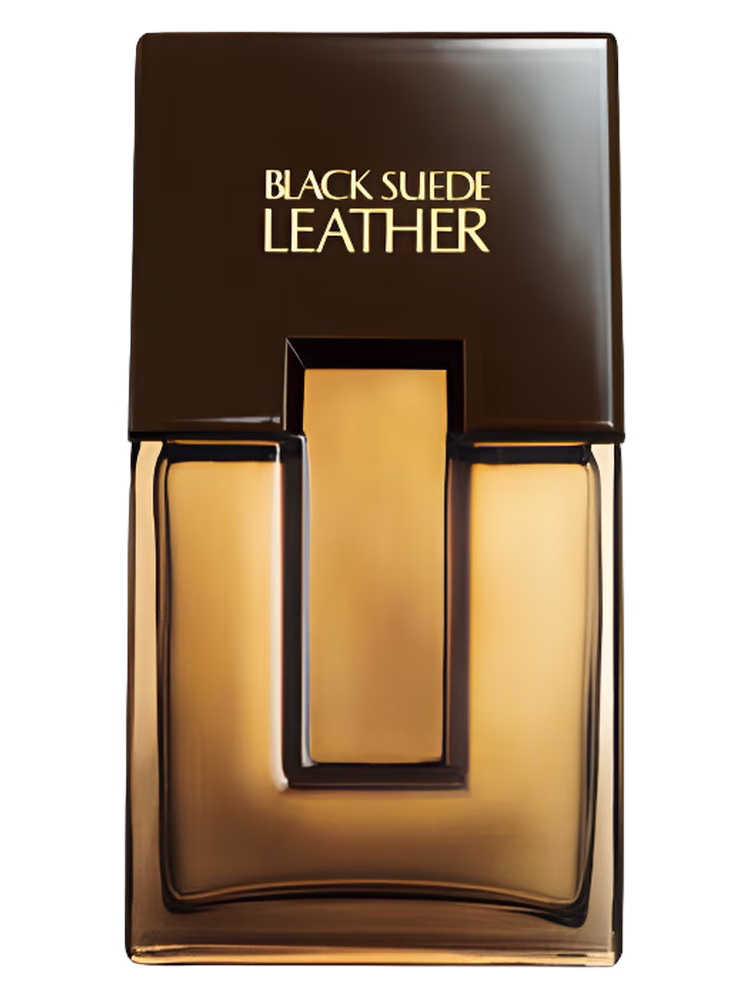 Avon Black Suede Leather