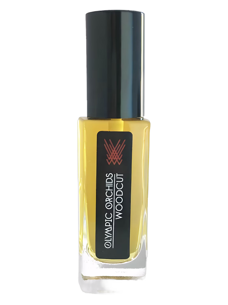 Olympic Orchids Artisan Perfumes Woodcut