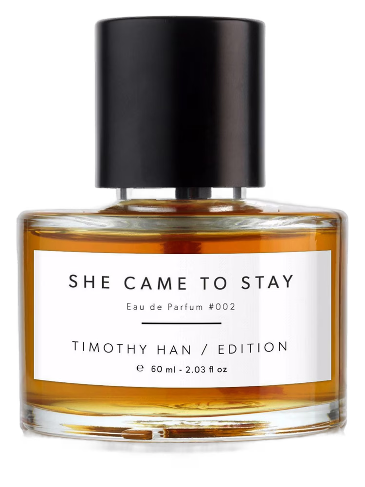 Timothy Han Edition Perfumes She Came to Stay