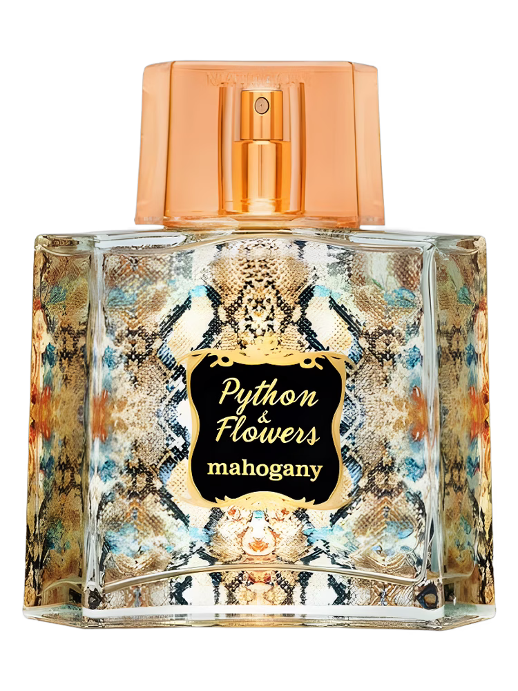 Mahogany Python &amp; Flowers