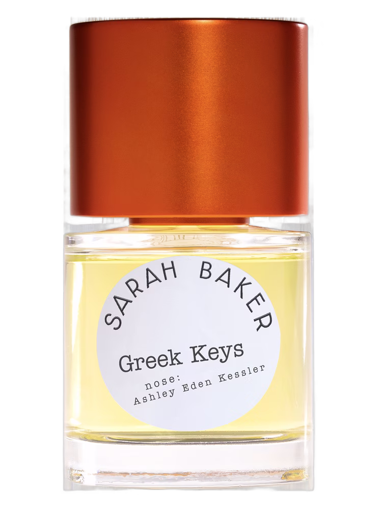 Sarah Baker Perfumes Greek Keys
