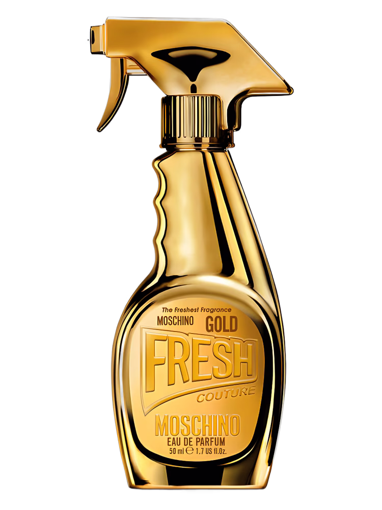 Gold Fresh Couture Moschino