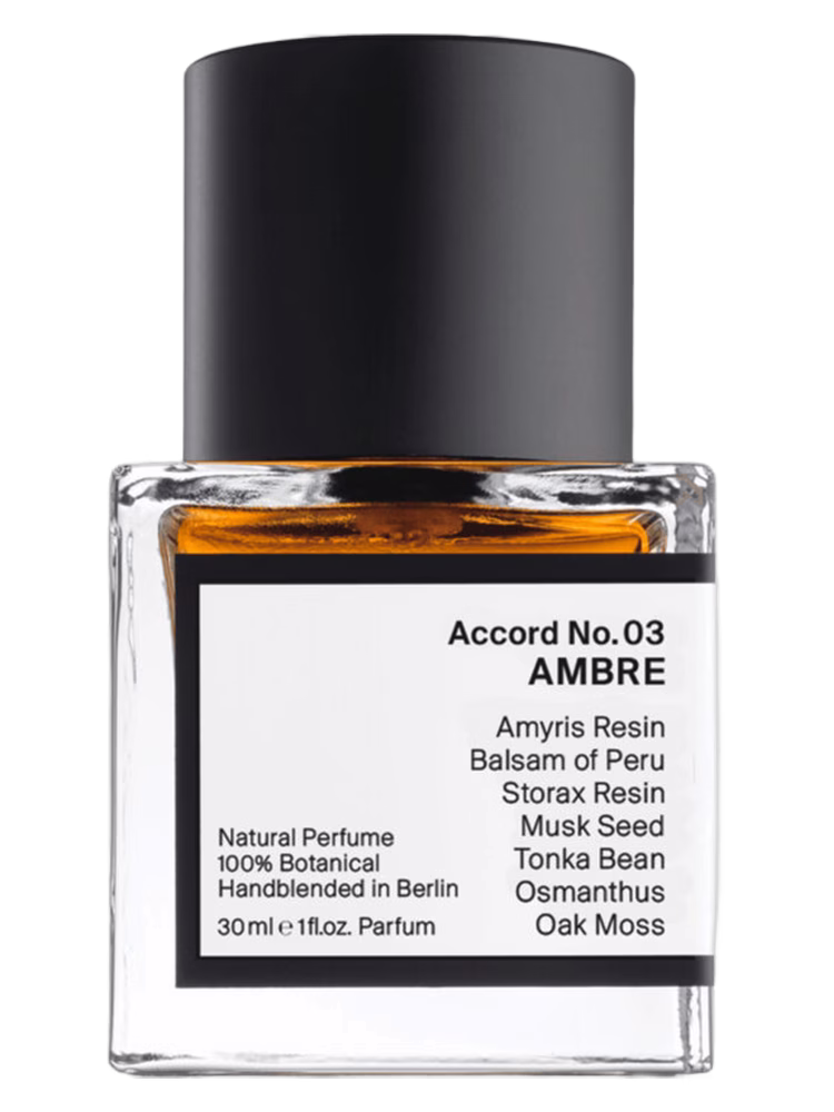 RAER Scents Accord No. 03: Ambre