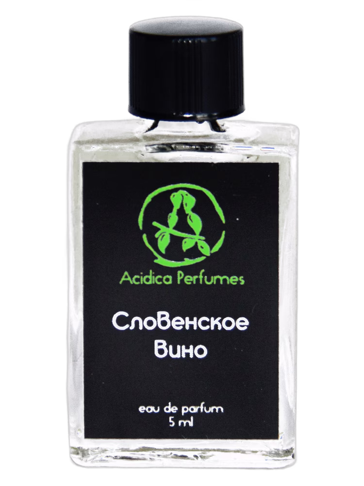 Acidica Perfumes Slovenian Wine