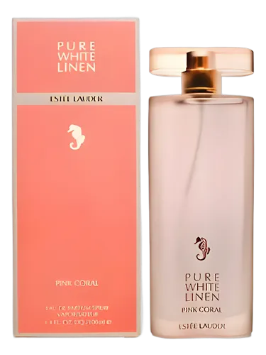 【稀少品/ピンクコーラル】エスティーローダー/ピュアホワイトリネンピンクコーラル Pure White Linen Pink Coral Estée Lauder perfume - a fragrance for
