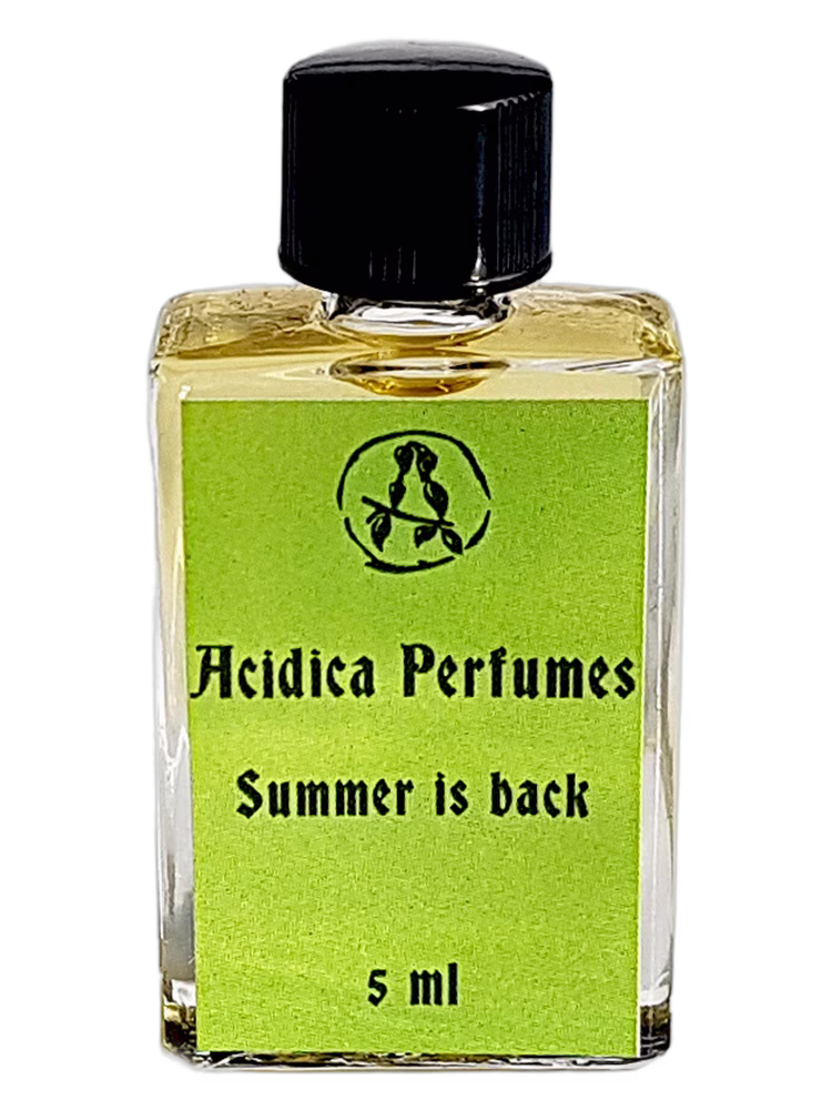 Acidica Perfumes Summer is Back