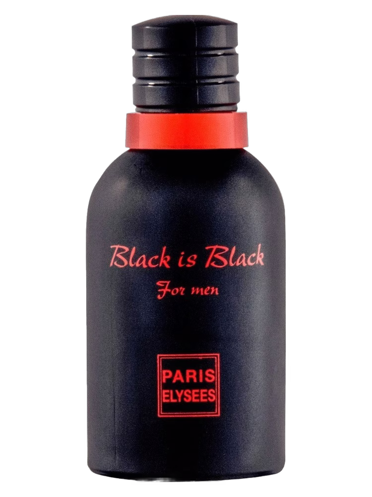 Paris Elysees Black Is Black