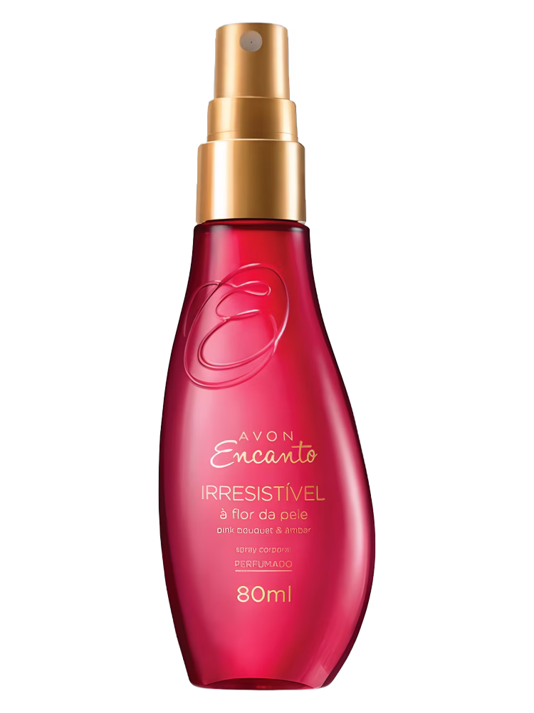 Avon Encanto Irresistível Pink Bouquet e Ambar