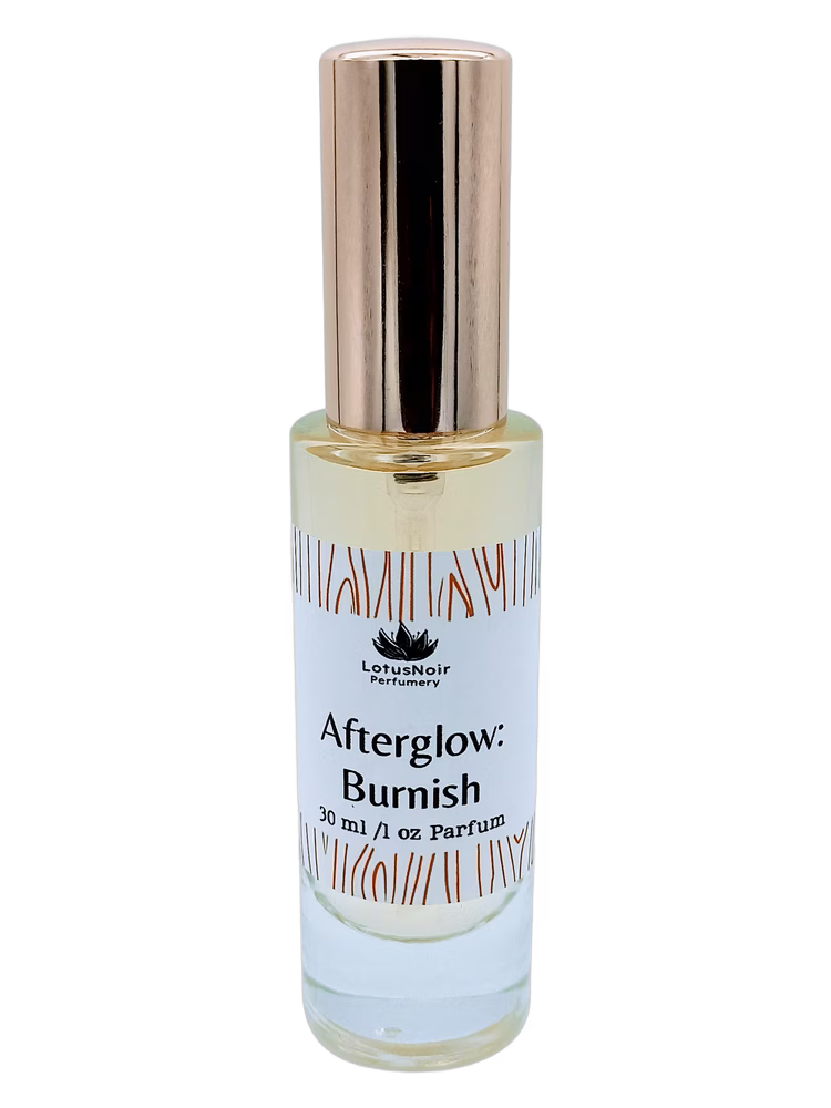 Lotus Noir Perfumery Afterglow: Burnish
