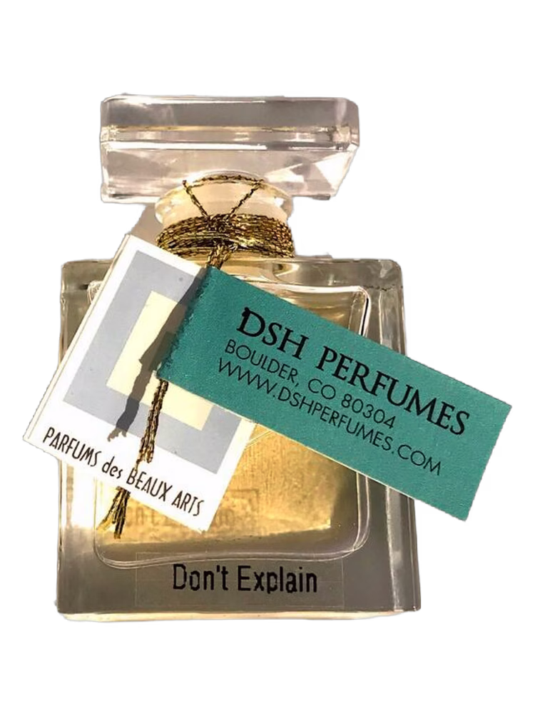 DSH Perfumes Don't Explain