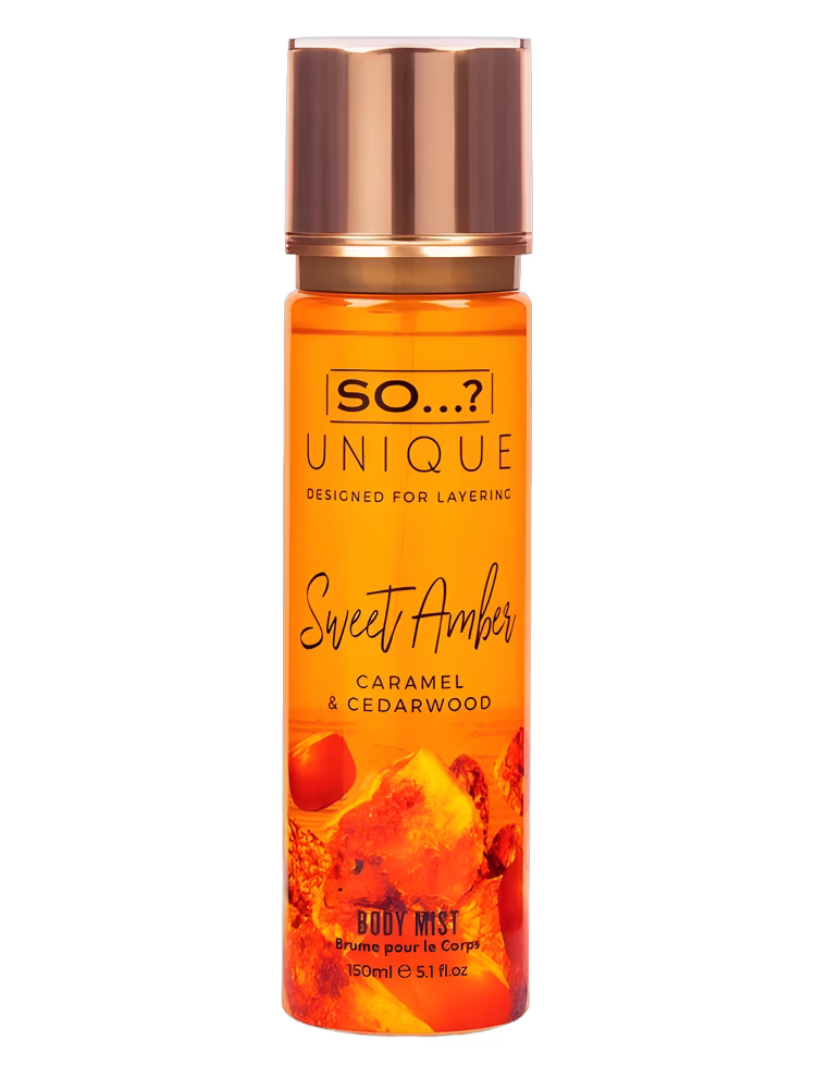 So...? Sweet Amber Caramel & Cedarwood