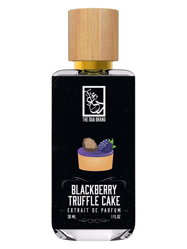 The Dua Brand Blackberry Truffle Cake