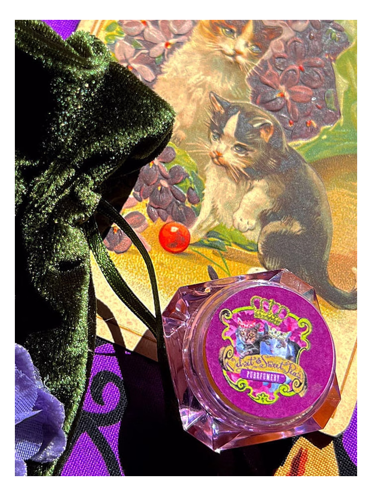 Velvet & Sweet Pea’s Purrfumery Beaumes de Cassis