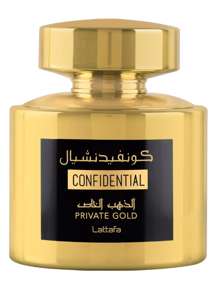 Lattafa Perfumes Confidential Private Gold
