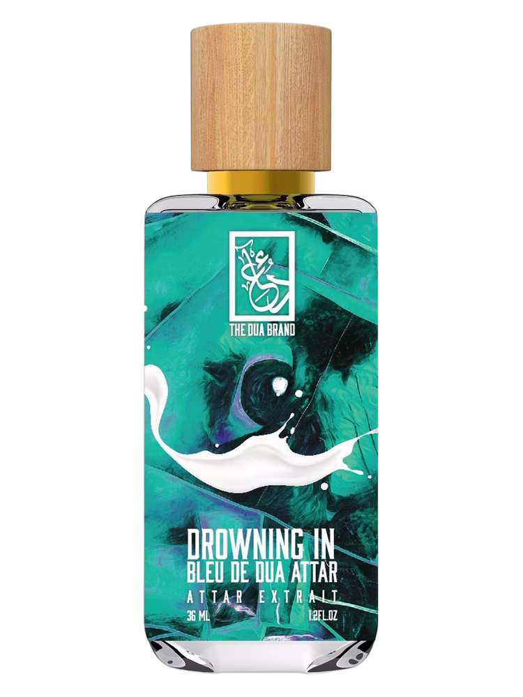 The Dua Brand Drowning in Bleu de Dua Attar