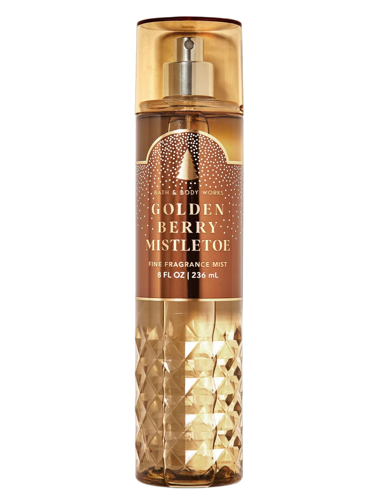 Bath &amp; Body Works Golden Berry Mistletoe