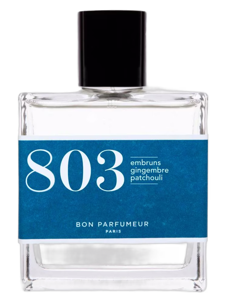 Bon Parfumeur 803 sea spray, ginger, patchouli