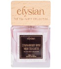 Strawberry Rose Milk Tea Latte Elysian