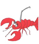 Lobster Cellphone Smell Bent