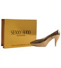 Sexy Shoo Little Gold Shoo Laurelle London