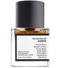 parfém Accord No. 03: Ambre