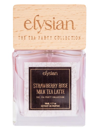 Strawberry Rose Milk Tea Latte Elysian