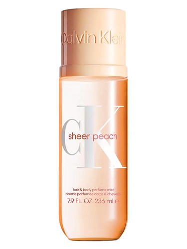 Sheer Peach Body Mist Calvin Klein