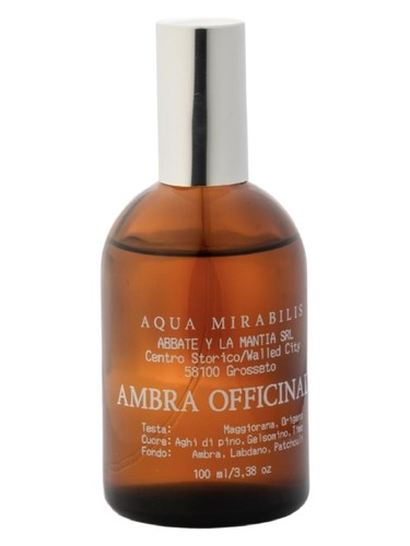Ambra Officinale Abbate y la Mantia