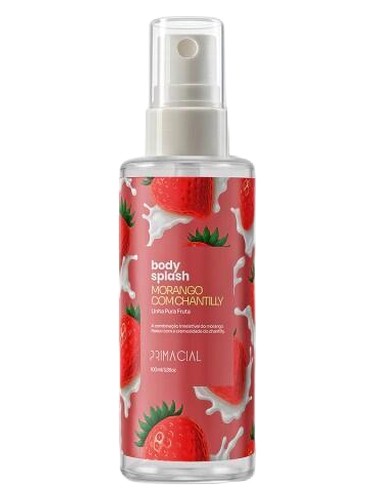 Primacial Pura Fruta Morango com Chantilly