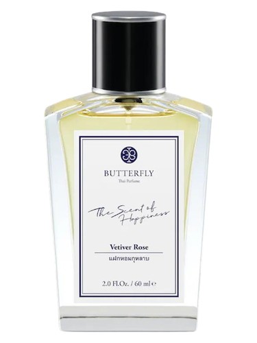 Vetiver Rose Butterfly Thai Perfume