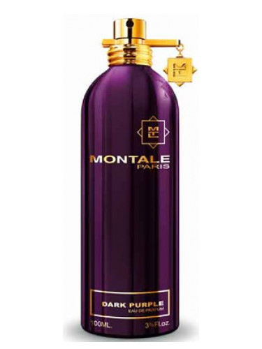 dark purple perfume bottle