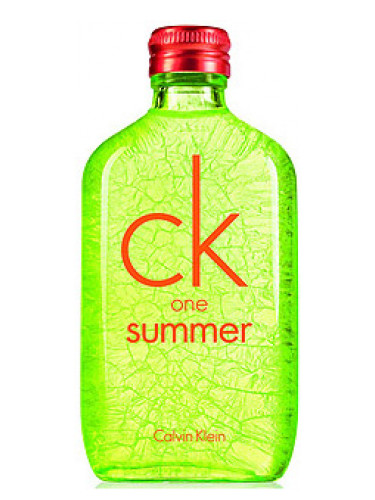 ck one summer orange bottle