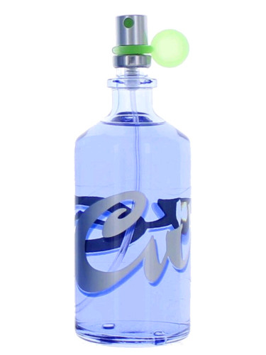 curve perfume blue bottle